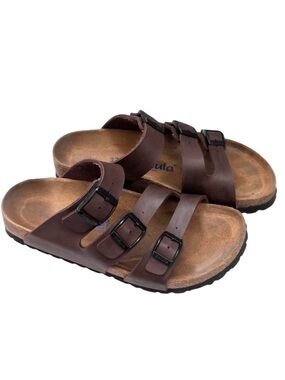 Birkenstock Betula Leo Three Strap Sandals 37